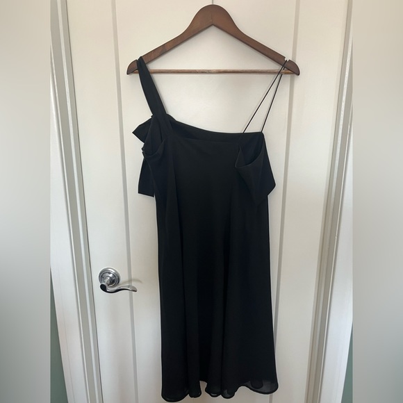 Vintage Ann Taylor Loft Black Dress - Picture 2 of 4